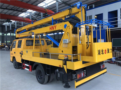 湖北福田43米高空作業車價格解析及產品圖片，兼談清洗吸污車選購要點